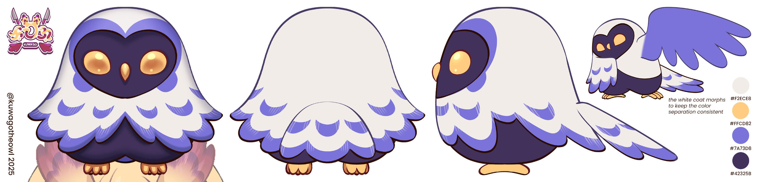 Bihoon Official Mascot Character and Turnaround Reference